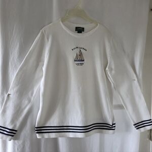 Ralph Lauren 100% Cotton Sweater Sz L $38